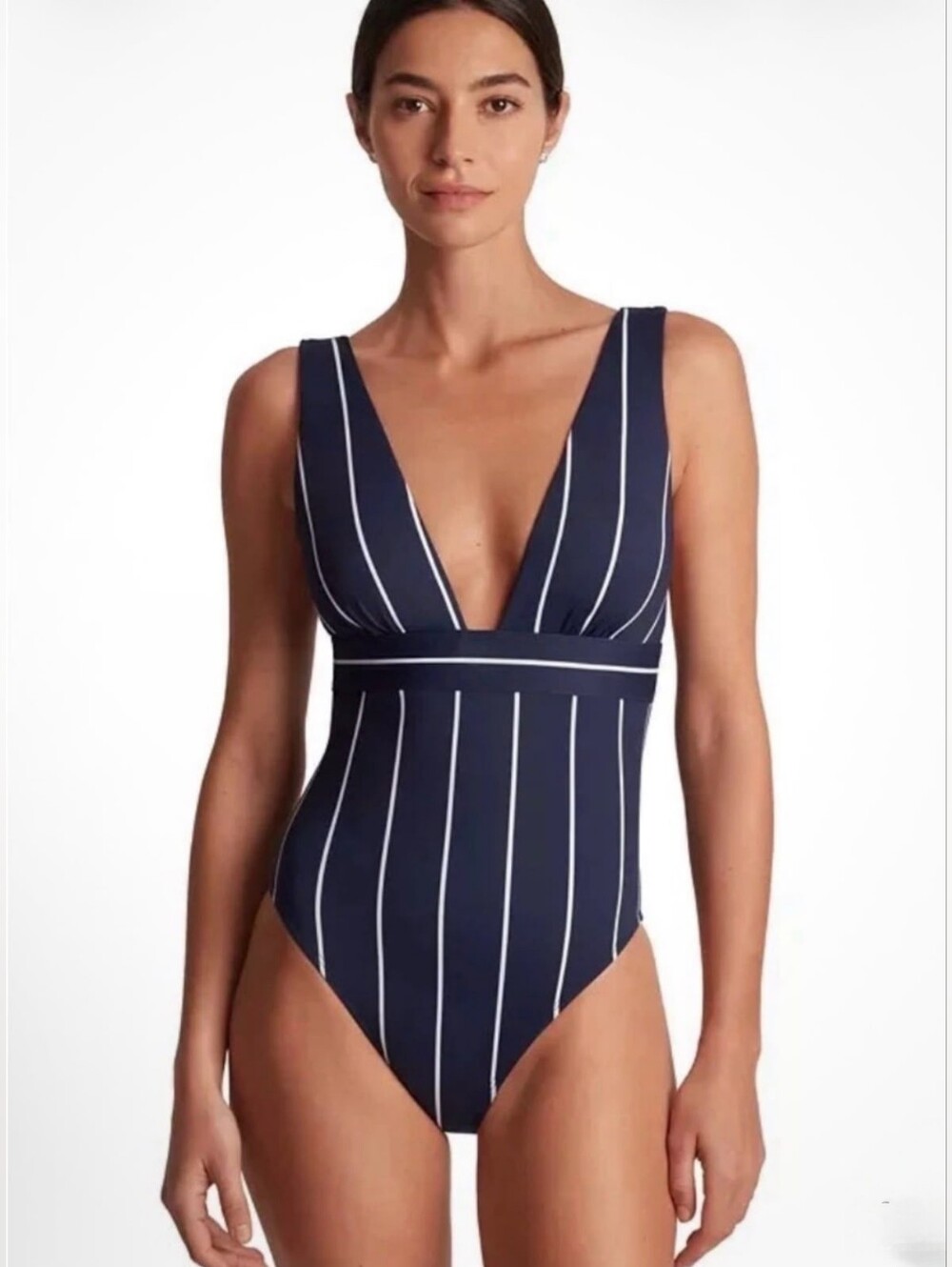 Lauren Ralph Lauren Villa Stripe One-Piece Swimsuit